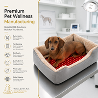 Tapis de luminothérapie pour animaux SUNGLOR SGWP53 à trois cent vingt LED rouges, commande en gros, offre un large angle de faisceau pour les refuges