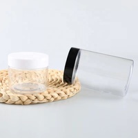 50mm petit bocal de bouteille en plastique PET Transparent industrie alimentaire saveur de fruits sucrés collations vitamine Capsule emballage biscuits bonbons