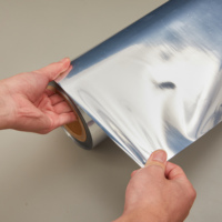 Rouleau jumbo de film en Pe/Pet laminé en aluminium rouleau personnalisé bon marché prix de gros rouleau de papier aluminium pour emballage et sac isolant