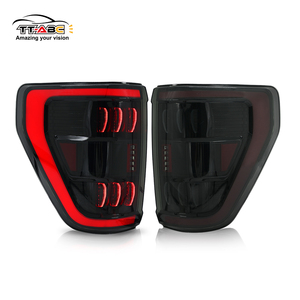 Luces traseras LED ahumadas personalizadas de fábrica para <span class=keywords><strong>Ford</strong></span> <span class=keywords><strong>F150</strong></span> XLT de 2021-2023, luces traseras con función de radar, de fábrica, para luces traseras de la serie <span class=keywords><strong>Ford</strong></span> <span class=keywords><strong>F150</strong></span> XLT de A, con función de radar, en la parte superior, para la parte trasera del coche - Product Image 1
