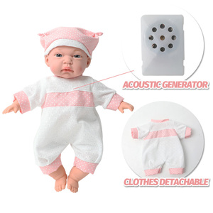 Bambola Reborn in Silicone in Vendita Nuovo Materiale Realistico Design Carino in PVC 12 Pollici Bambola di Moda in Plastica Prodotta in Fabbrica - Product Image 6