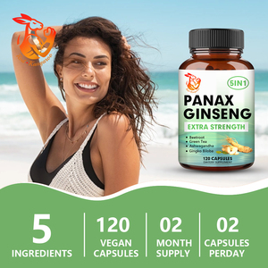 Suplemento para el Cuidado de la Salud, Cápsulas de Jengibre Panax con Té Verde y Ashwagandha para un Apoyo Cognitivo Saludable, Cápsulas para la Salud General - Product Image 3