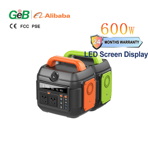 GeB New Mini Home Lighting Emergency 300W 500W 600 Wbatterie rechargeable Banques solaires <span class=keywords><strong>de</strong></span> secours Générateur Portable Power Station - Product Image 1