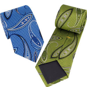 Corbatas de Seda Jacquard Tejidas de Venta Directa de Fábrica a Buen Precio, Corbata con Logotipo Personalizado, Diseño Paisley, Corbata Clásica para Hombre - Product Image 4