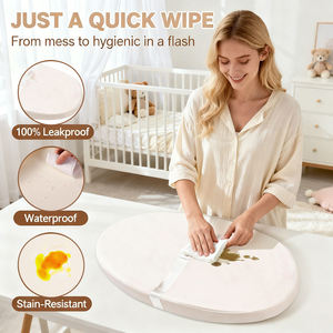 <span class=keywords><strong>Matelas</strong></span> en mousse pour enfants 80*40*10cm Sans BPA Étanche Éponge haute densité Housse amovible Tapis à <span class=keywords><strong>langer</strong></span> pour la maison et l'hôtel - Product Image 5