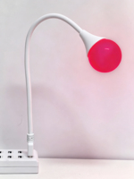 N-Concept En gros Lampe murale LED flexible col de cygne sans USB avec prise de courant, veilleuse pour chambre à coucher et lecture au chevet