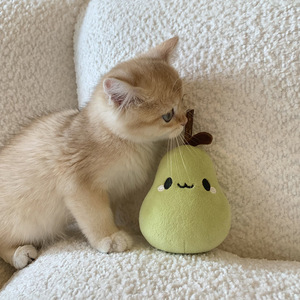 High Quality Pet <b>Cat</b> Toys for Pets Cartoon Fruit Silvervine Chew Stick Toy for Kitten <b>Cat</b> Teasing <b>Plush</b> Toy Pet <b>Cat</b> Supplies - Product Image 4