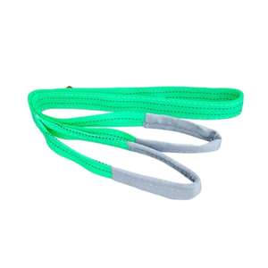 5T & 4Mラウンドポリエステルウェブスリングレッドカラーフラットおよびエンドレスパターンリフティング用途の1年間保証 - Product Image 3