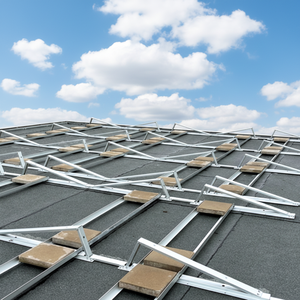 Système de support <span class=keywords><strong>solaire</strong></span> photovoltaïque réglable Sunforson pour la fixation des panneaux solaires sur les toits plats - Product Image 1