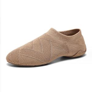 Nuevo diseño de zapatos de <span class=keywords><strong>yoga</strong></span> al por mayor Jazz adulto interior animadora baile latino zapatos de mujer - Product Image 2