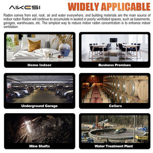 AIKESI RM-75 Home Use Radon Portátil (Rn) Detector Detector De Gás Detector De Radiação Nuclear - Product Image 5