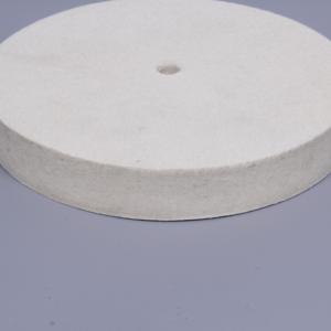 Disques de polissage en feutre de <span class=keywords><strong>laine</strong></span> haute performance de 8 pouces - pour meuleuse d'angle, polissage du métal et du bois - Product Image 2