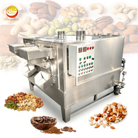 Machine à torréfier électrique ORME pour riz, céréales, noix, blé, petite torréfactrice à tambour de 50 kg pour fèves de cacao