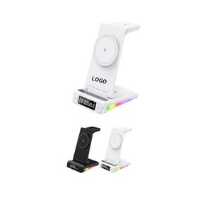 Custom Wireless Charger Stand Portable <b>Foldable</b> Magnetic 15w Fast Charging Phone Charger <b>Desk</b> Stand for Office - Product Image 1