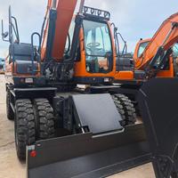 Excavadora Usada Doosan DX210W-7B Develon de 20 Toneladas, 90% Nueva, con Cabina Central para el Conductor, Buen Estado, Precio Bajo, Modelos Doosan Dx210-7 Dx300 Dx150w Dx225