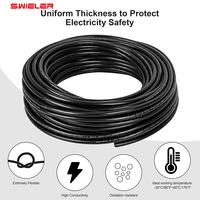 Cable de Alimentación RVV Eléctrico de 3 Núcleos, Conductor de Cobre, Aislamiento de PVC de Bajo Voltaje, Cubierta Flexible, 13AWG 2.5mm, para Iluminación de Escenarios y Altavoces