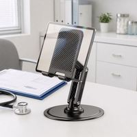 Support de tablette X88plus à réglage trois axes, directement de l'usine, pour affichage portrait et paysage, idéal pour les cours en ligne