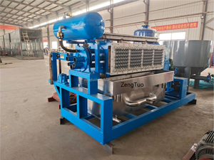 เครื่องทำถาดไข่เยื่อกระดาษอัตโนมัติรุ่นใหม่ พร้อมปั๊ม PLC 220V/380V กำลังการผลิต 3000 ชิ้น/ชม. โรงงาน Zengtuo มอเตอร์ เกียร์บ็อกซ์ แบริ่ง - Product Image 4