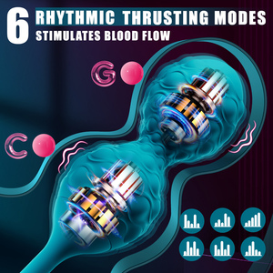 Mini Masajeador con Diseño de Rosa y 9 Vibraciones, Vibrador con Simulación de Lengua - Product Image 3