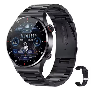 Montre intelligente pour homme QW33 avec grand écran HD, comptage des pas, suivi sportif et de la santé, boussole et étanchéité IP67 - Product Image 2