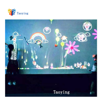 Projection intérieure Projection murale interactive Projecteur d'hologrammes Mur interactif pour enfants Smart Board Écran tactile interactif