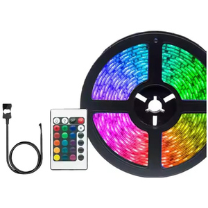 10m <b>Smart</b> Cuttable Dimmable Strip <b>Light</b> 18LEDs/m RGB Color Change APP Control and Remote Control for Home Decoration - Product Image 1