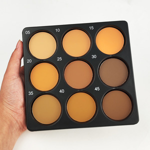 Palette de correcteur crème 9 couleurs, couvrance totale, <span class=keywords><strong>kit</strong></span> de maquillage modulable pour corriger les cernes et usage professionnel - Product Image 5