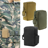 Gelory Hommes Ceinture Pochette Utilitaire Ceinture Pochette Accessoire Sac Taille Sac pour Téléphone, Porte-clés, Petits Outils