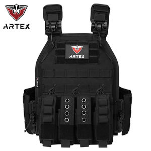 Vente en gros, livraison directe d'usine, gilet de sécurité ARTEX 8121, gilet tactique réglable avec système MOLLE, boucle à dégagement rapide - Product Image 1