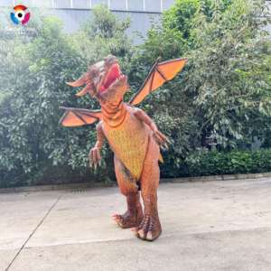 Costume de mascotte robotique professionnelle personnalisée, ensemble de costumes de <span class=keywords><strong>dinosaure</strong></span>, costume de dragon <span class=keywords><strong>Raptor</strong></span> - Product Image 3