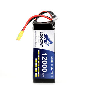 Baterí<span class=keywords><strong>a</strong></span> de Iones de Litio LOOYBAT de 12000 mAh y 25C, 22.2V 25.9V 6S 7S Recargable para Drones de Cine y Octocópteros de Uso Pesado - Product Image 1