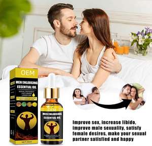 Huile essentielle pour hommes, huile de massage pour la santé du pénis masculin - Product Image 3