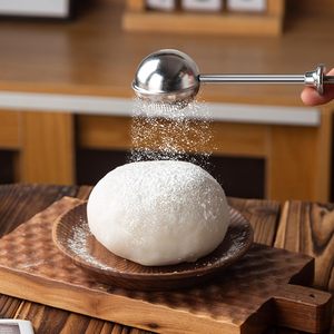 Tamis de pâtisserie 3-en-1 en acier inoxydable pour sucre, infuseur à feuilles de thé en vrac et saupoudreur à sucre - Product Image 4