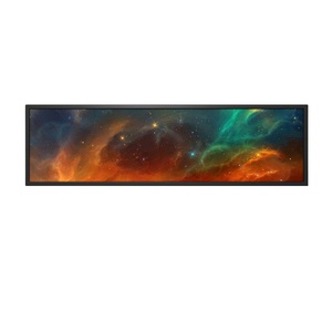 Nhà Sản Xuất Tùy Chỉnh Strip Màn Hình Kéo Dài <span class=keywords><strong>LCD</strong></span> Bar Màn Hình Quảng Cáo Hiển Thị Cho Mall/Kệ/Thang Máy/Xe - Product Image 1