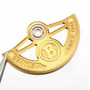 Universal Mini Gold Brass Grinding Finishing Mechanical Watch Automatic Hammer Movement Custom Rotor Sw200 Miyota 8215 NH