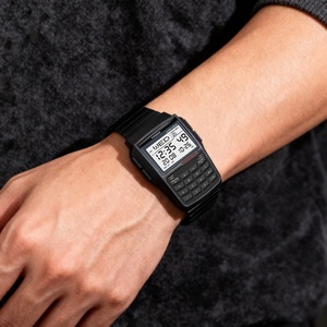 Montre multifonction pour homme, montre classique rétro pour homme, bracelet en acier inoxydable, affichage LED, montre numérique - Product Image 2