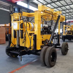 100m 200m 300m Rock Core Drill Rig Hydraulic Exploration Water Well Drilling Machine Ground Water Drilling Machine