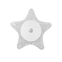 Lampe de nuit LED moderne mini étoile de mer, blanc chaud, avec capteur de mouvement, fixation magnétique, intensité réglable, alimentation USB pour décoration de chambre