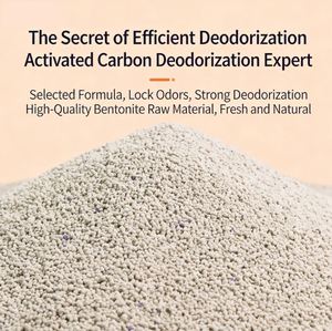 Wholesale Bulk Private Label Strong Clumping Fast Clumping Spherical Dust Free 10L <b>Clay</b> Bentonite Cat Litter - Product Image 3