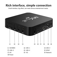 Boîtier TV Mxq PRO Amlogic S905 1 Go/8 Go 1000m LAN 2.4G/5G WiFi Bt4.0 UHD 4K Kodi 16.0 Smart TV Box Mxq PRO