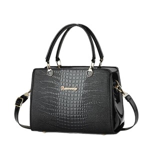 Sacs à bandoulière pour femme à motif crocodile 2026 Nouveaux sacs à main élégants en cuir PU avec <span class=keywords><strong>fermeture</strong></span> <span class=keywords><strong>éclair</strong></span>, grande capacité, forme carrée - Product Image 5