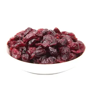 ISO22000 New Natural Air Dried Dehydrated Dry Cranberry for Tea Snacks Whole AD Cranberries Seedless Fruits