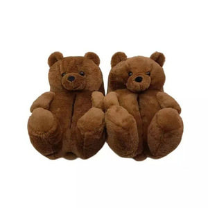 Wholesale of New Technologies Composite Sole Home Teddy <strong>Bear</strong> Cotton <strong>Shoes</strong> Plush Lining With High Quality - Product Image 5