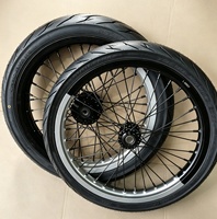 Kit de pneus de roue Supermoto 1.6x17 2.15x17 70/90-17 90/80-17 pour vélo électrique Sur-Ron LBX Talaria MX3 MX4 X3 sur route
