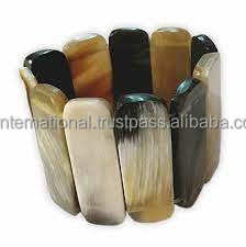 กำไลข้อมือดีไซน์แบบกำไลควายผลิตภัณฑ์กำไลข้อมือธรรมชาติกำไล2021งานหัตถกรรมเครื่องประดับเขาควายขายดี - Product Image 5