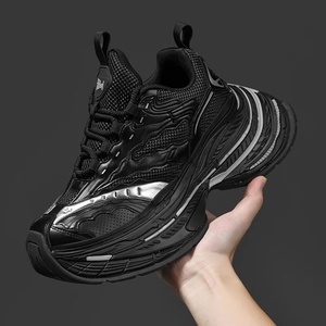 Nouvelles Baskets Montantes Blanches pour Hommes Été 2026, Tendance, Décontractées, à Semelle Épaisse, Luxe Léger, Design Torre en Maille - Product Image 3