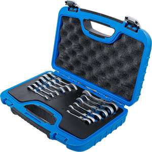 BGS <b>Ratchet</b> Combination <b>Wrench</b> <b>Set</b> short adjustable 8 - 19 mm 12 pcs. - Product Image 4