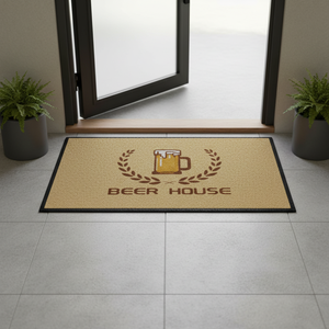 Tapis d'entrée <span class=keywords><strong>intérieur</strong></span> avec logo de marque, facile à nettoyer, antidérapant, anti-poussière, pour hôtel, villa, hall, <span class=keywords><strong>intérieur</strong></span> de maison - Product Image 3