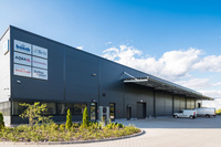 Almacén Moderno Prefabricado con Estructura de Acero |   Construcción de Portales Galvanizados |   Nave Industrial Personalizada