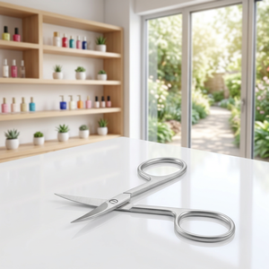 Fabricante y Proveedor de Tijeras para Uñas, Venta al por Mayor de Herramientas Profesionales de Manicura de Acero Inoxidable para Recortar Cutículas, Cuchillas Curvas - Product Image 4